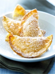 Empanadilla de kaki persimon et pâte de coing
Photo : DR