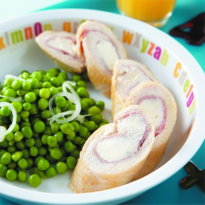 Escargot de volaille au Kiri®
Photo : © Kiri®