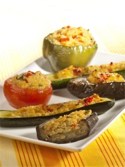 Recette Farcis au Comté et quinoa