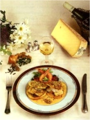 Feuillantines de Carrelet Sauce Savagnin au Comté
Photo : © CIGC