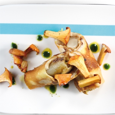 Ficelles Picardes aux endives braisées
Photo : © Perle du Nord
