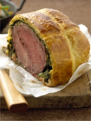 Filet de bœuf de Chalosse en croûte aux herbes