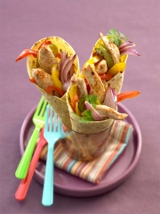 Filets de lapin en faritas
Photo : © Yves Bagros
Stylisme : Valérie Lhomme