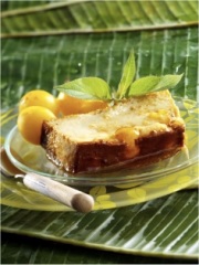 Flan Créole aux Mirabelles de Lorraine et à la Noix de Coco
Photo : © Christian Adam
Stylisme : Isabelle Dreyfus