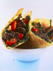 Foie d'agneau en croûte persillée façon tacos