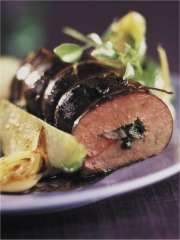 Foie de veau au basilic et au vinaigre balsamique
Photo : © Confédération Nationale de la Triperie Française (CNTF)