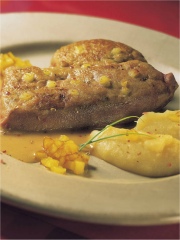 Foie de veau aux saveurs normandes
Photo : © Confédération Nationale de la Triperie Française (CNTF)