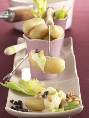 Recette Fondue de Fine de Ratte du Touquet au Vacherin