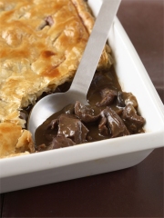 Tourte de cœur de bœuf à la Guinness
Photo : © Confédération Nationale de la Triperie Française (CNTF)