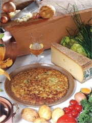 Potatoes and Comt cheese tart
Photo :  CIGC