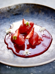 Gaspacho de Fraises de France au Jasmin
Photo : © J.C. Amiel / Fraise de France