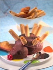 Le gâteau Hérisson aux cigarettes russes
Photo : © Biscuitiers de France