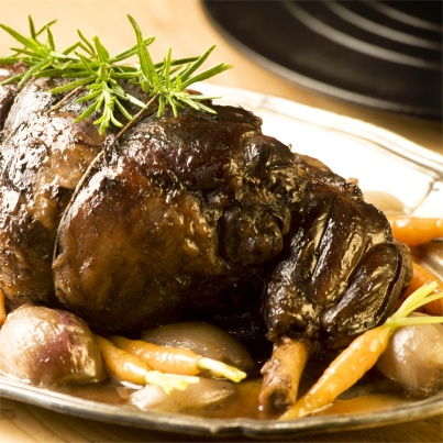 Gigot de 7 heures des Compagnons du Goût
Photo : © Compagnons du Goût