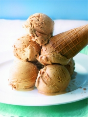 Glace caramel au beurre salé