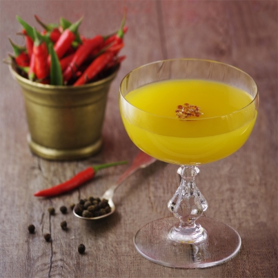 Cocktail Gold n Spicy
Photo : © Caraïbos