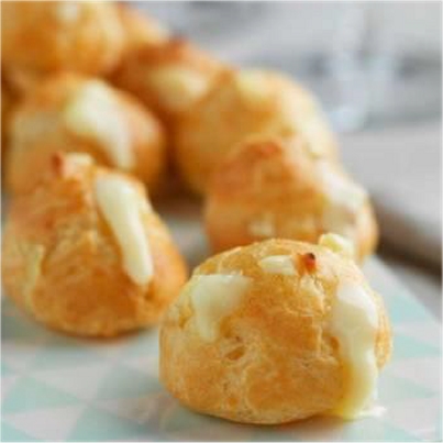 Gougères au Chaource
Photo : © Syndicat de défense du fromage de Chaource