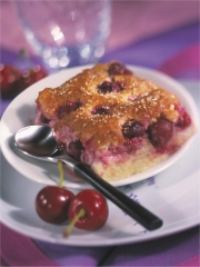 Gratiné de cerises
Photo : © Yves Bagros