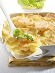 Recette Gratin Dauphinois à la Pompadour Label Rouge