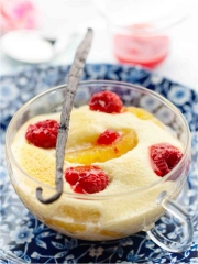 Recette Gratin Framboise et Ananas