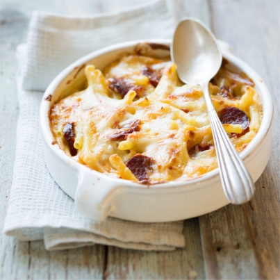 Gratin de Macaroni au Reblochon
Photo : © Catherine Madani