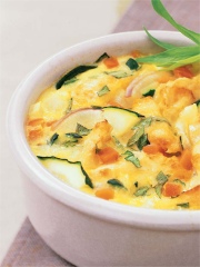 Gratin de poulet aux légumes de saison
Photo : © Syndicat des Surgelés