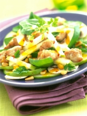 Grillons de ris d'agneau en salade
Photo : © Confédération Nationale de la Triperie Française (CNTF)