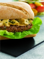 Hamburger fondant à la sauce moutardée
Photo : © Pain Jacquet