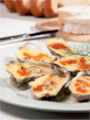 Huîtres au Camembert de Normandie
Photo : © CRC Normandie Mer du Nord