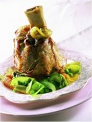 Jarret de Veau de la Pentecôte au citron et légumes de saison
Photo : © Collective du Veau de la Pentecôte