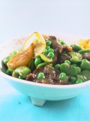 Joue de bœuf au vert
Photo : © Confédération Nationale de la Triperie Française (CNTF)