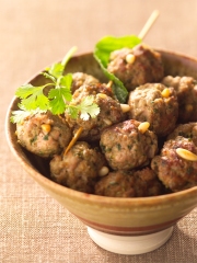 Keftas d'agneau aux herbes
Photo : © Edouard Sicot