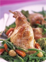 Recette Lapin aux petits légumes du jardin