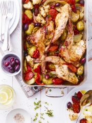 Lapin Rôti au Chorizo et Pommes de Terre Grenailles
Photo : © Julie Mechali