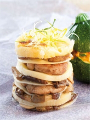 Lasagnes de ris de veau au cantal vieux
Photo : © Pierre Soissons