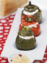 Légumes farcis au Parmigiano Reggiano
Photo : © Regione Emilia-Romagna / Assessorato Agricoltura