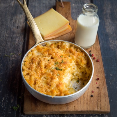 Mac & Cheese à la Raclette
Photo : © Stéphanie Iguna @Geekandfood