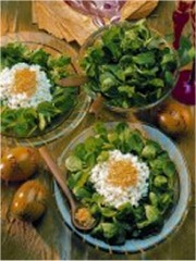 Mâche aux oeufs Mimosa
Photo : Bertrand Mauduech-Deslage