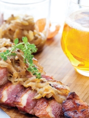 Recette Magrets de canards et confit d'oignons au Cidre d'automne