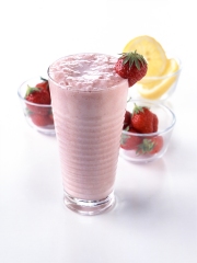 Milk shake aux fraises
Photo : © Gloria
