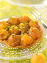 Recette Mini-Tatins de Mirabelles de Lorraine