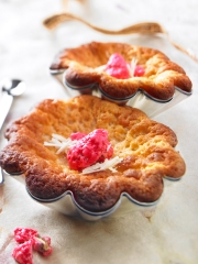 Moelleux Chocolat Blanc aux pralines roses