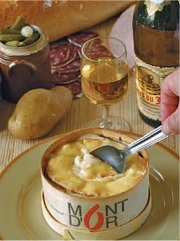 Boîte de Mont d'Or chauffée
Crédit : Mont d'Or