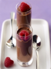 Mousse de chèvre frais au chocolat et à la vodka
Photo : © Sopexa UK / ANICAP