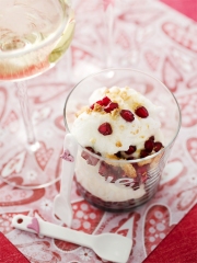 Mousse au mascarpone et grenade
Photo : © CIVA