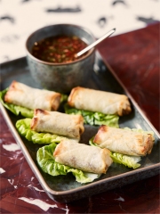 Nems de Confit de Canard Sauce Tigre qui Pleure
Photo : © Anne-Emmanuelle Thion