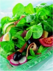 Niçoise à la mâche, façon nantaise
Photo : © Philippe Asset