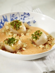 Noix de St-Jacques aux Crozets de Savoie
Photo : © Reflets de France