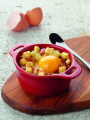 &OElig;uf Cocotte Façon Raclette
Photo : © Patrick Rougereau