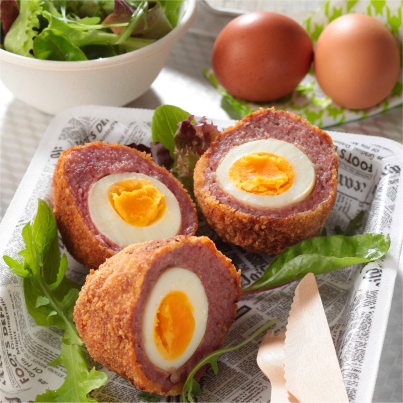 L'œuf écossais traditionnel
Photo : © CNPO – ADOCOM-RP – Ph.Asset