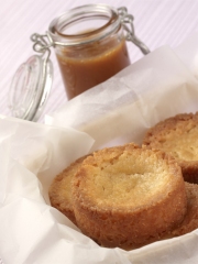 Palets bretons et caramel au beurre salé
Photo : © Paysan Breton / D3 Studio